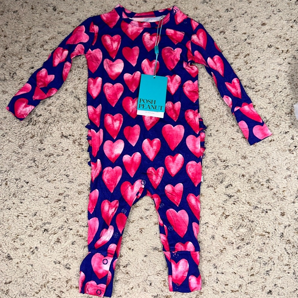 NWT Posh Peanut Linet Romper
